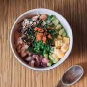 P7. Salmon Poke Bowl